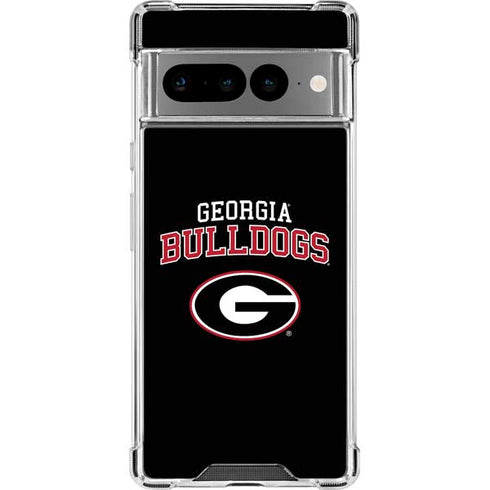 University of Georgia Bulldogs Google Pixel 7 Pro Clear Case